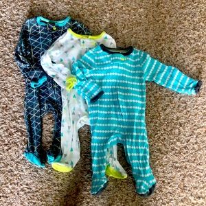 Set of 3 Newborn Zipper Sleepers